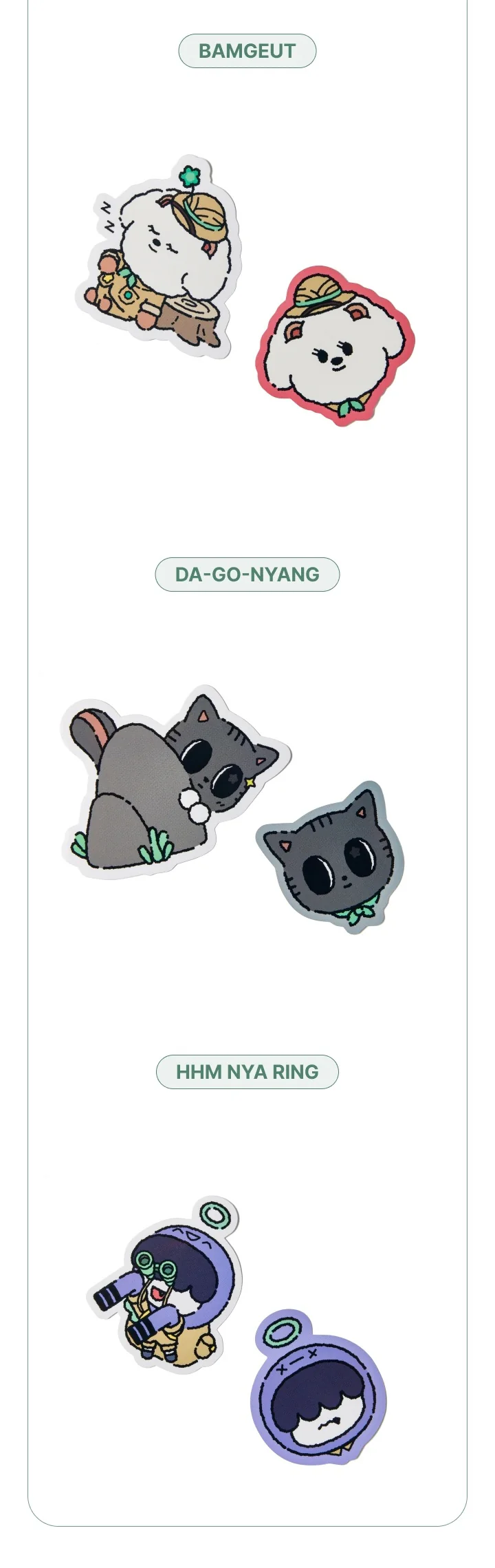 [PRE-ORDER] TOMORROW X TOGETHER PPULBATU <Finding MOA> Official MD - Big Sticker Set - Image 4