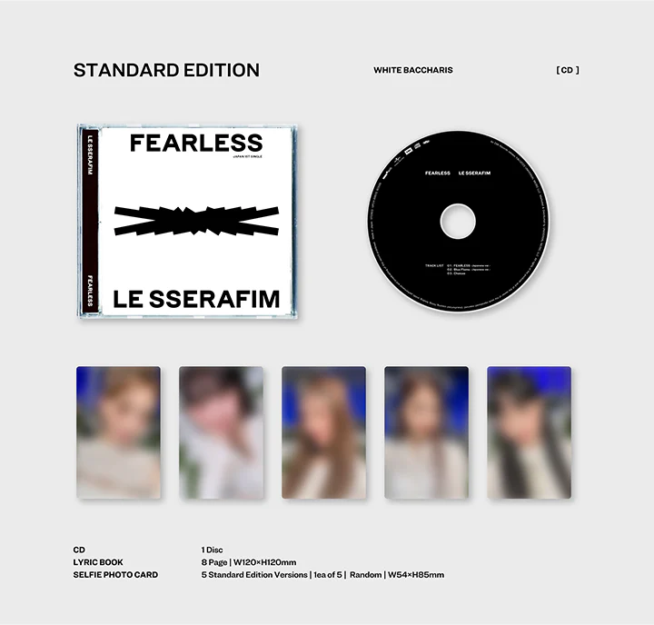 [RELEASE 31 JAN 2023] LE SSERAFIM - JAPAN 1st Single FEARLESS - Image 2