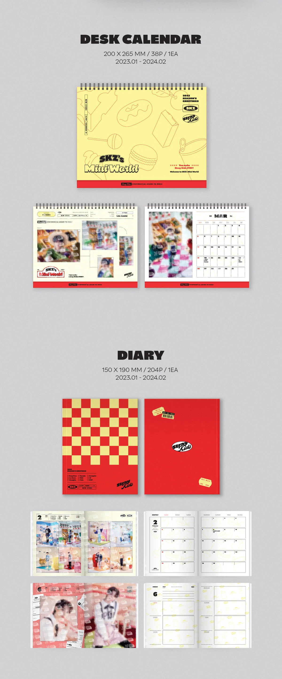 STRAY KIDS - 2023 SEASON'S GREETINGS [SKZ's Mini World] - Image 3
