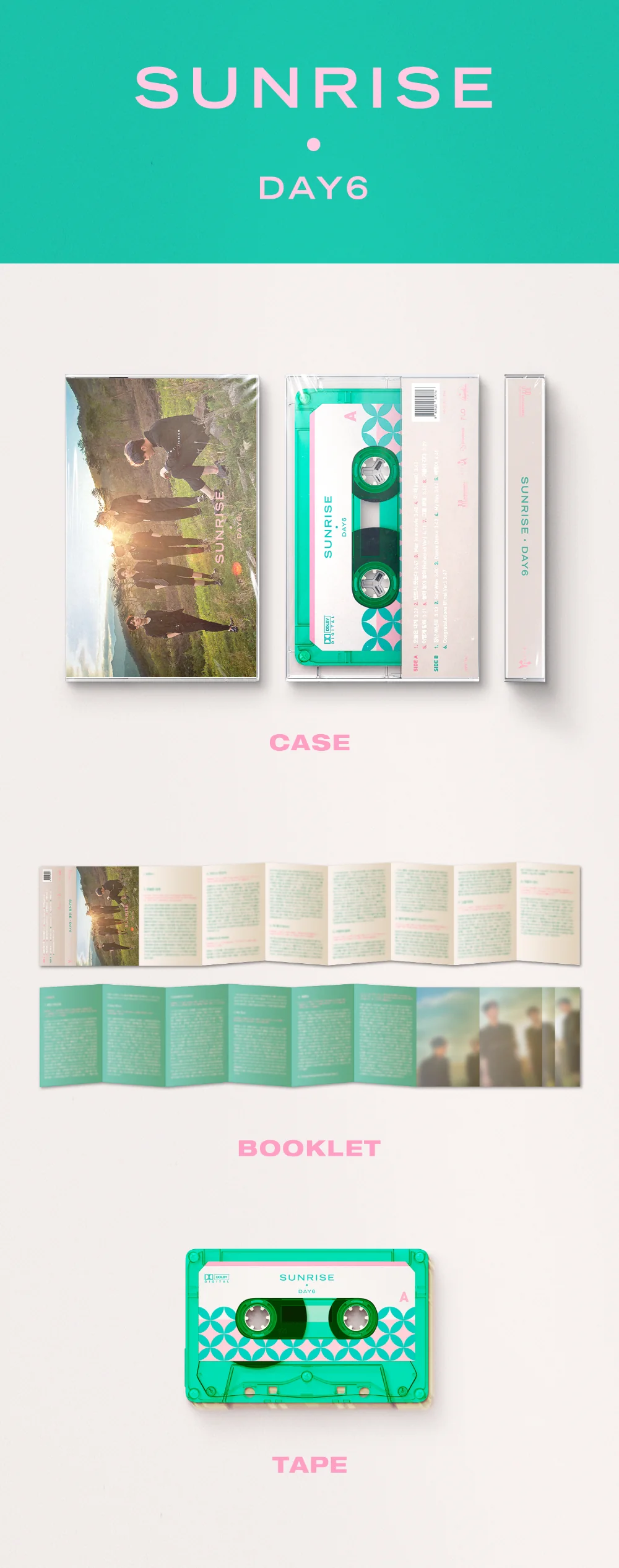 DAY6 - SUNRISE [CASSETTE TAPE] Album - Image 5