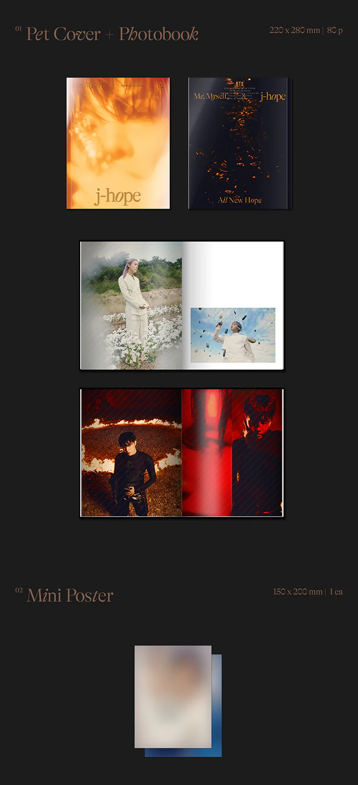 [PREORDER JUNE 9] Special 8 Photo-Folio Me, Myself, and J-HOPE [All New Hope] - Image 3
