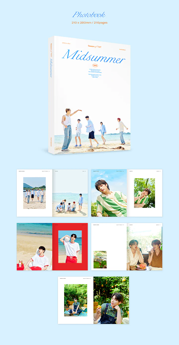 [3rd Preorder] TOMORROW X TOGETHER - Season of TXT: Midsummer Summer Photobook - Image 3