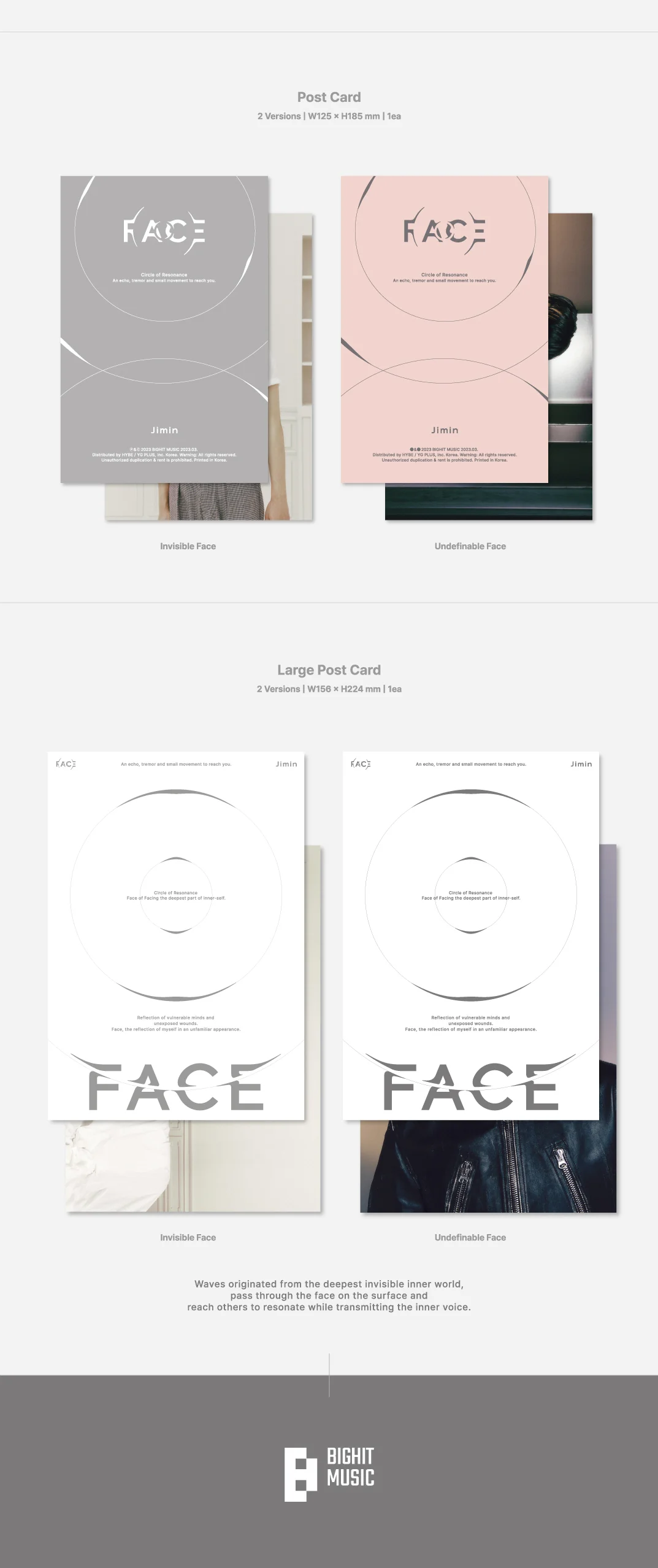 [PREOREDE BENEFIT] JIMIN BTS - FACE +Pre-Order Benefit - Image 5