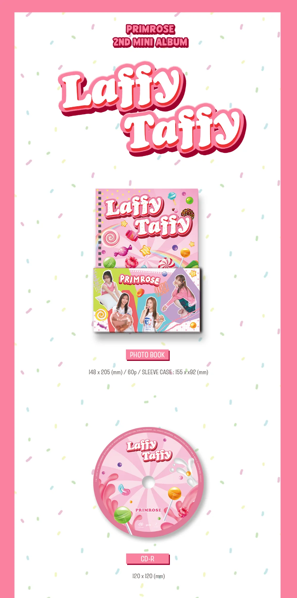 PRIMROSE - LAFFY TAFFY Album - Image 2