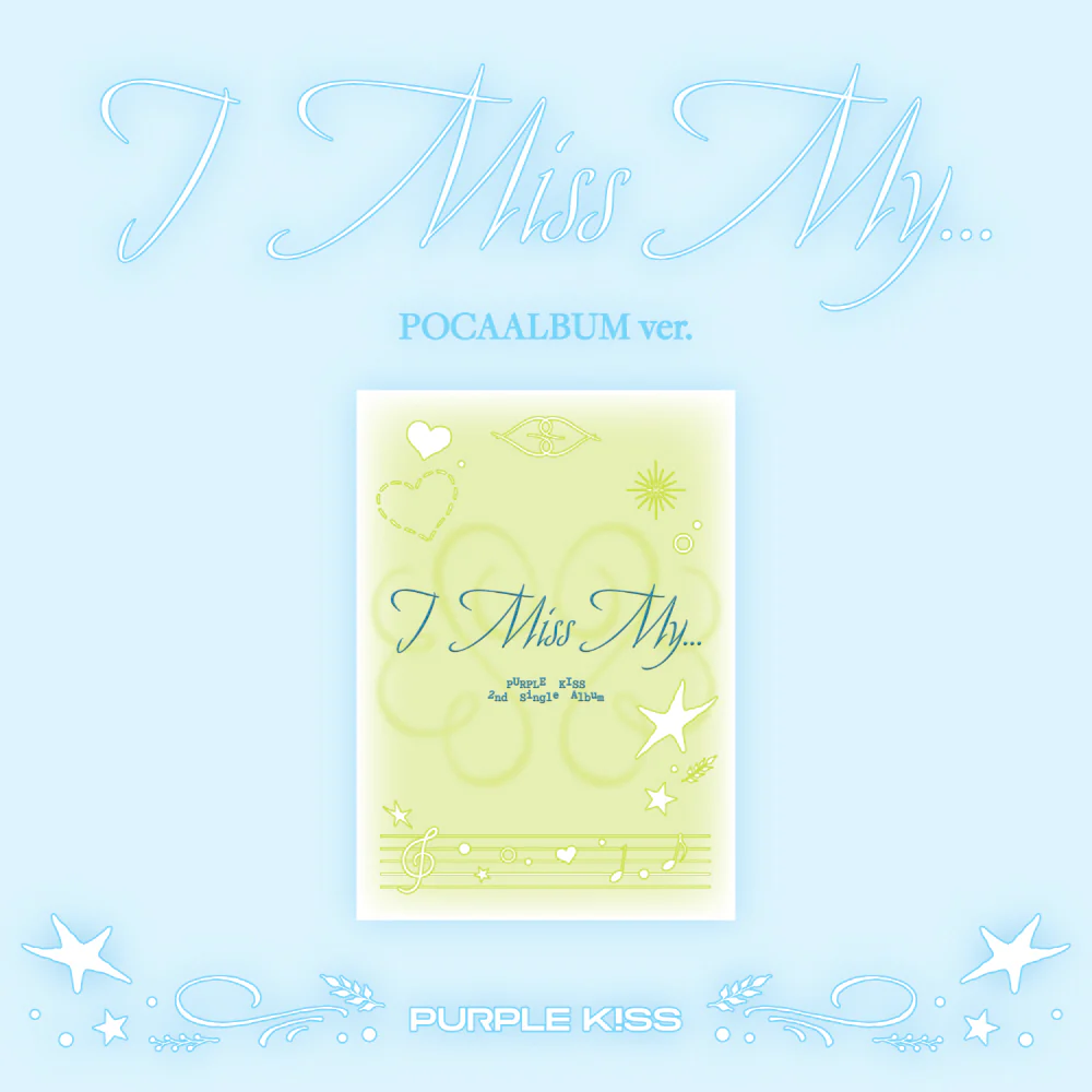 PURPLE KISS - 2nd Single Album I Miss My... [POCA ver.]