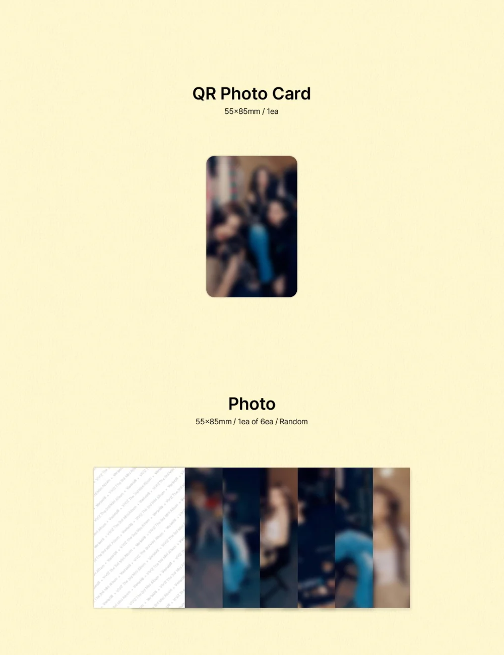 [QR CARD ALBUM] VIVIZ - VarioUS PLVE ver. - Image 3