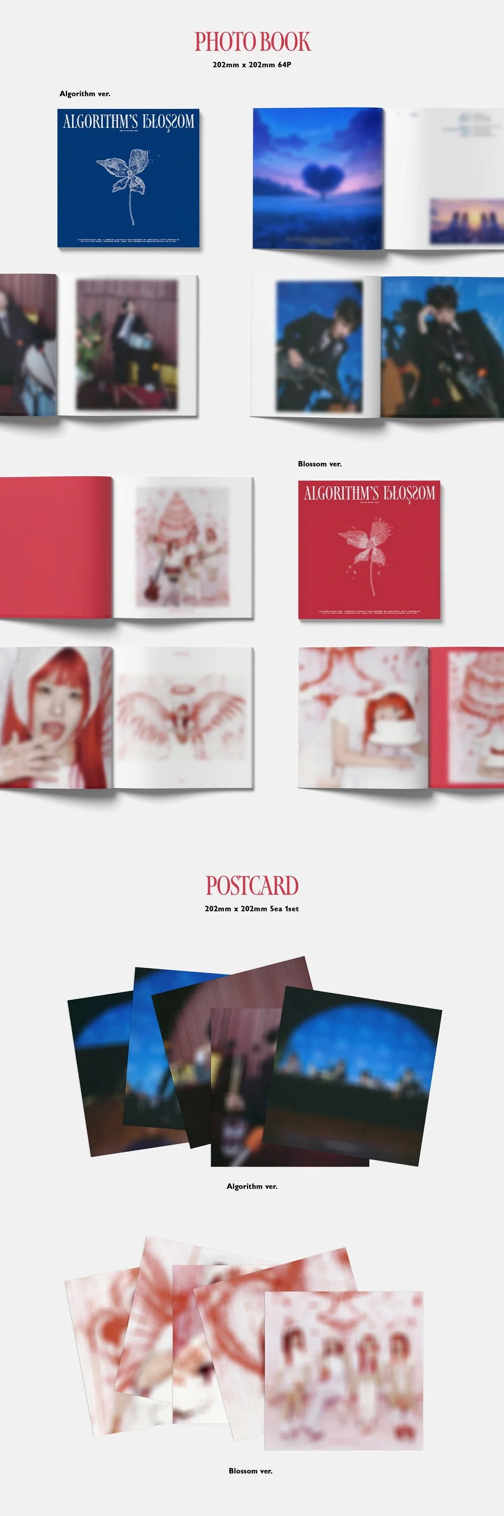 QWER - 2nd Mini Album Algorithm's Blossom CD - Image 3