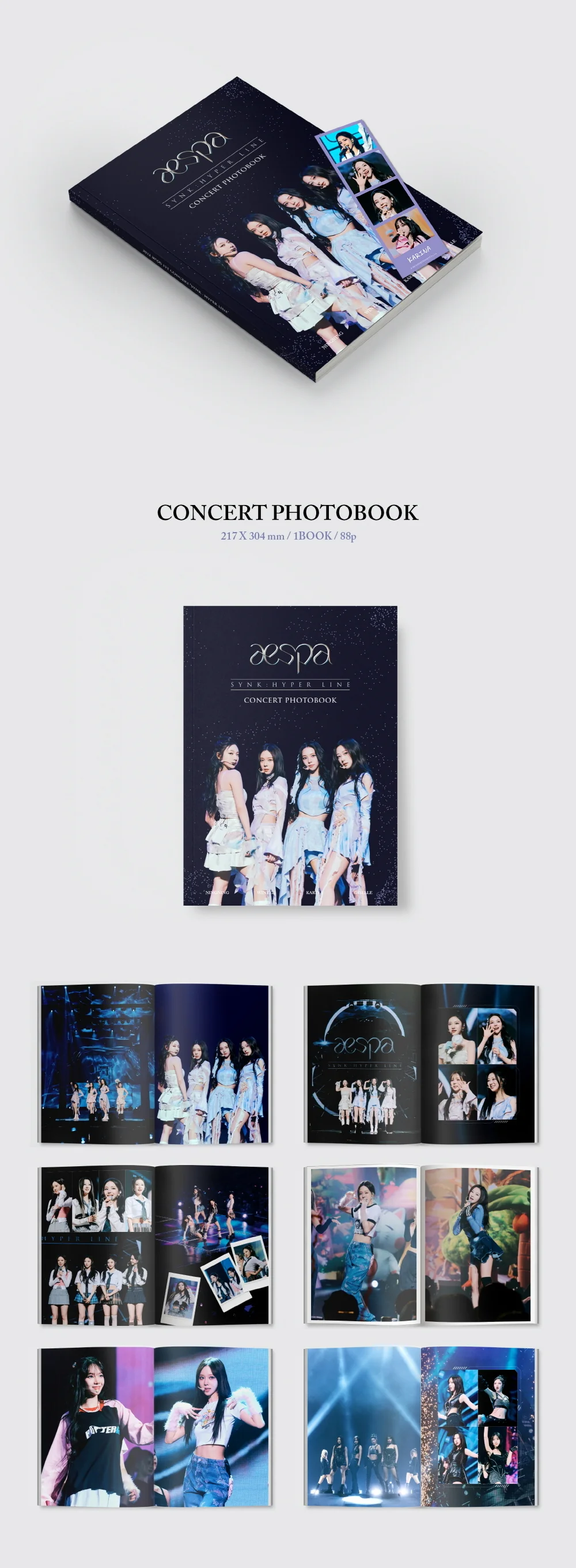 aespa 1st Concert SYNK : HYPER LINE PHOTOBOOK - Image 3