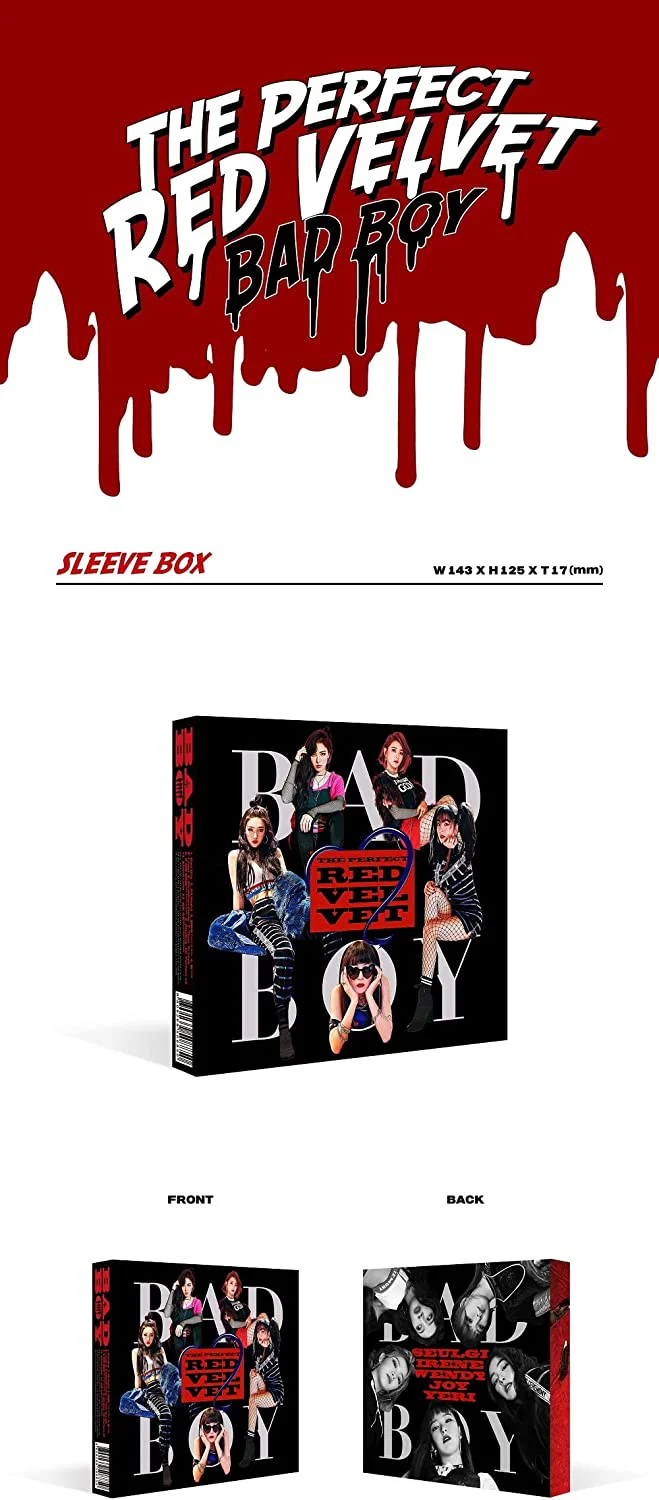 RED VELVET - The Perfect Red Velvet (Vol.2 Repackage) BAD BOY Album+Free Gift - Image 2