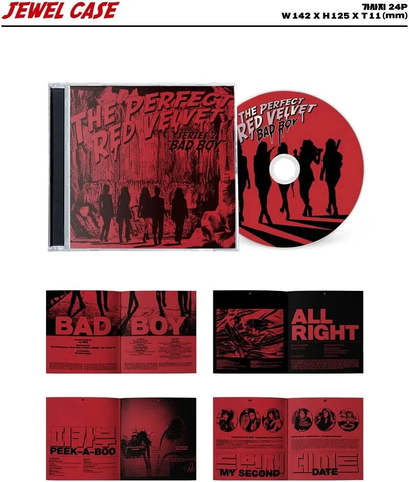 RED VELVET - The Perfect Red Velvet (Vol.2 Repackage) BAD BOY Album+Free Gift - Image 3