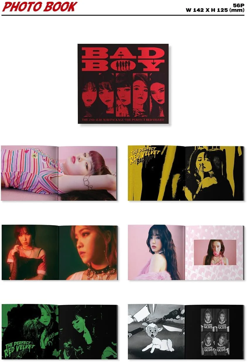 RED VELVET - The Perfect Red Velvet (Vol.2 Repackage) BAD BOY Album+Free Gift - Image 4