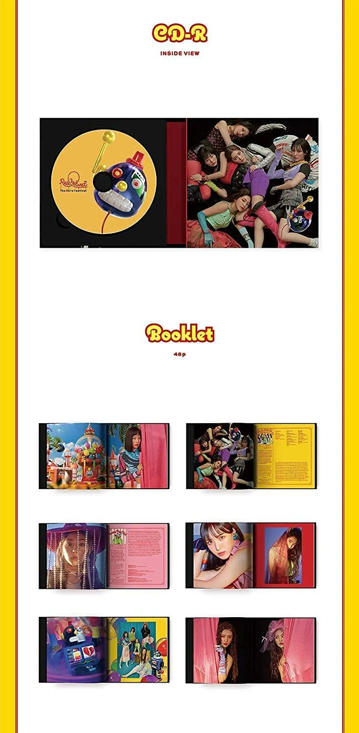 Red Velvet - The Reve Festival DAY 1 [GUIDE BOOK ver.] Album+Free Gift - Image 3