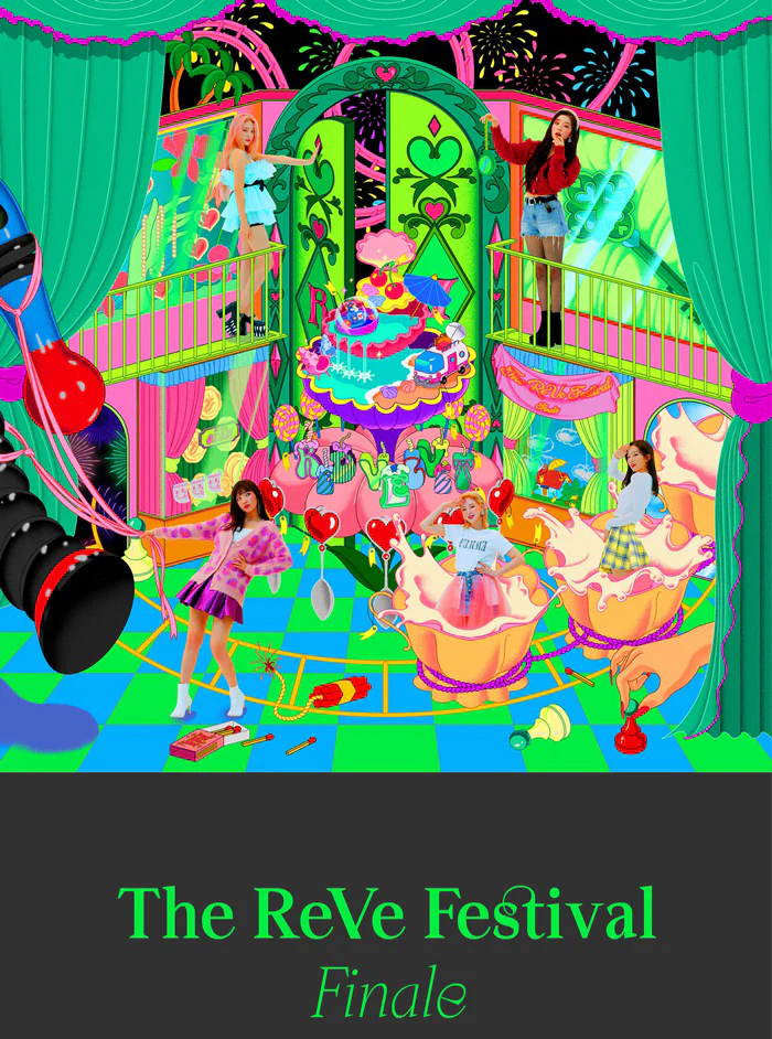 RED VELVET - The ReVe Festival Finale [Scrapbook ver.] Album+Free Gift - Image 2