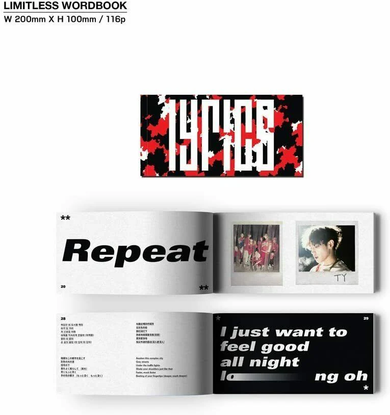 [Reissue] NCT 127 - NCT #127 LIMITLESS Album+Extra Photocard Set (Random ver.) - Image 5