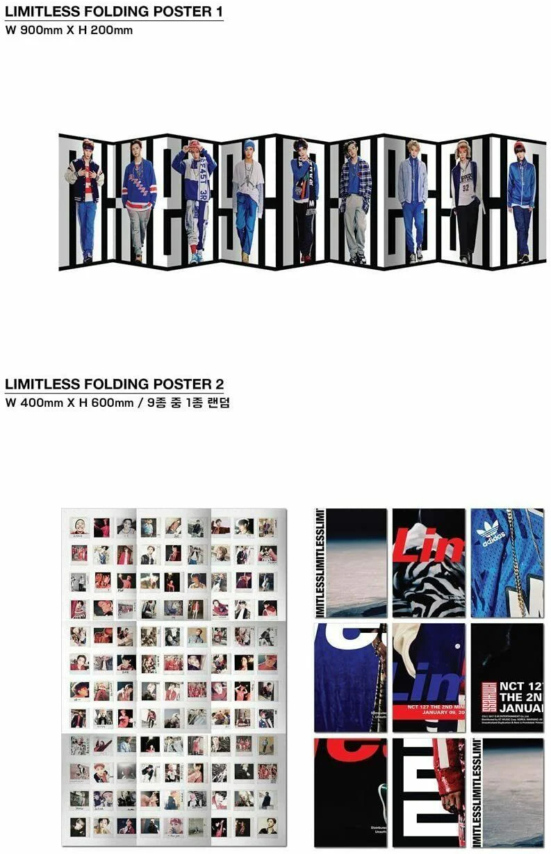[Reissue] NCT 127 - NCT #127 LIMITLESS Album+Extra Photocard Set (Random ver.) - Image 6