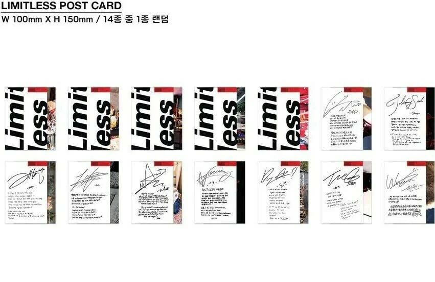 [Reissue] NCT 127 - NCT #127 LIMITLESS Album+Extra Photocard Set (Random ver.) - Image 8