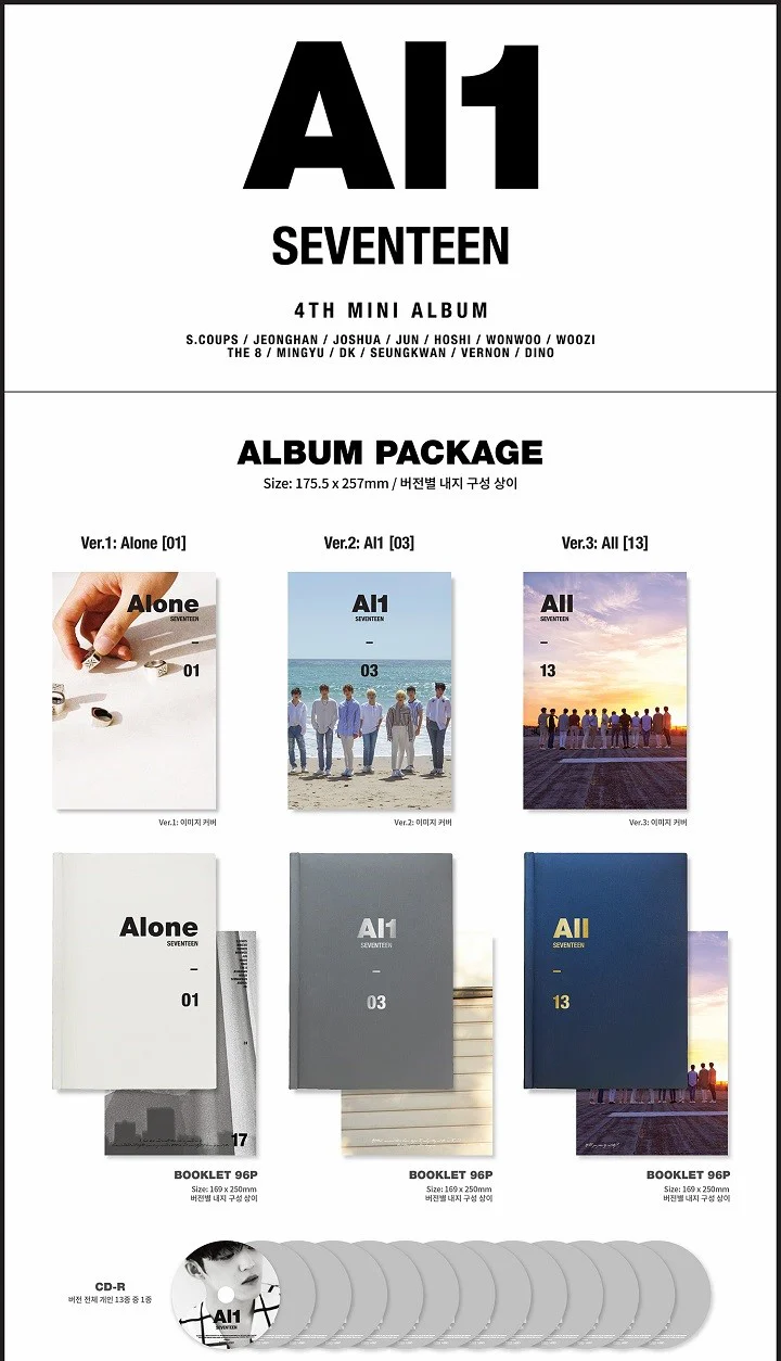 [Reissue] SEVENTEEN - 4th Mini Album Al1 - Image 2