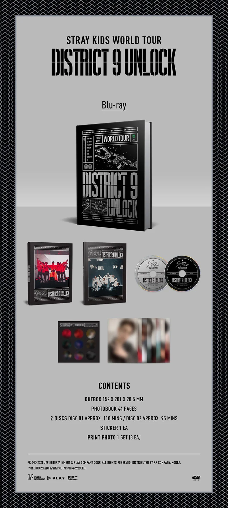 [Reissue] Stray Kids World Tour [District 9 : Unlock] in SEOUL BLU-RAY - Image 2
