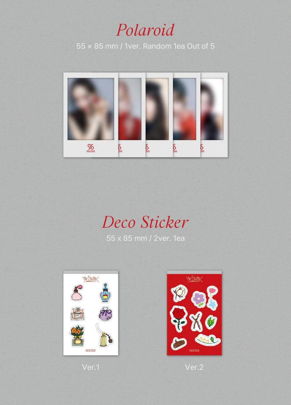 RESCENE - 1st Single Album Re:Scene PLVE version - Image 5