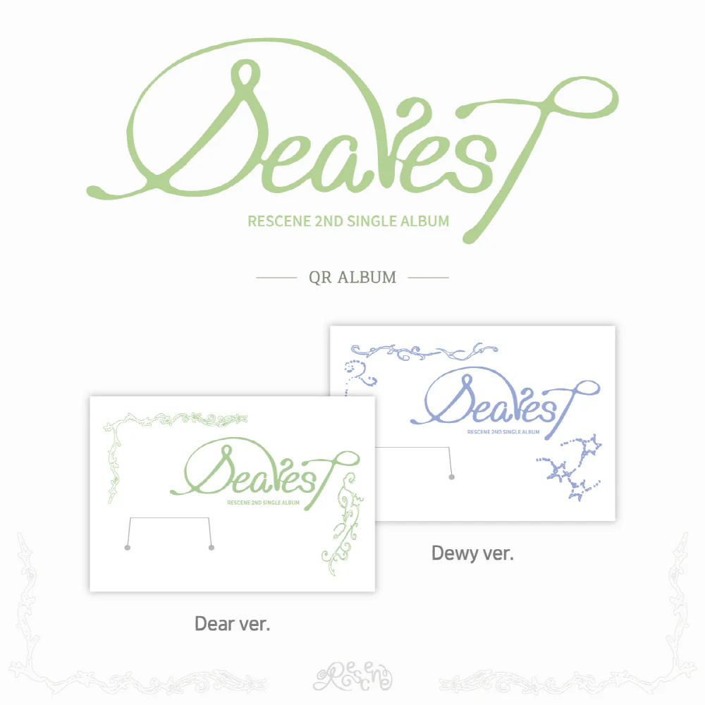 Rescene - 2nd Single Album Dearest QR version