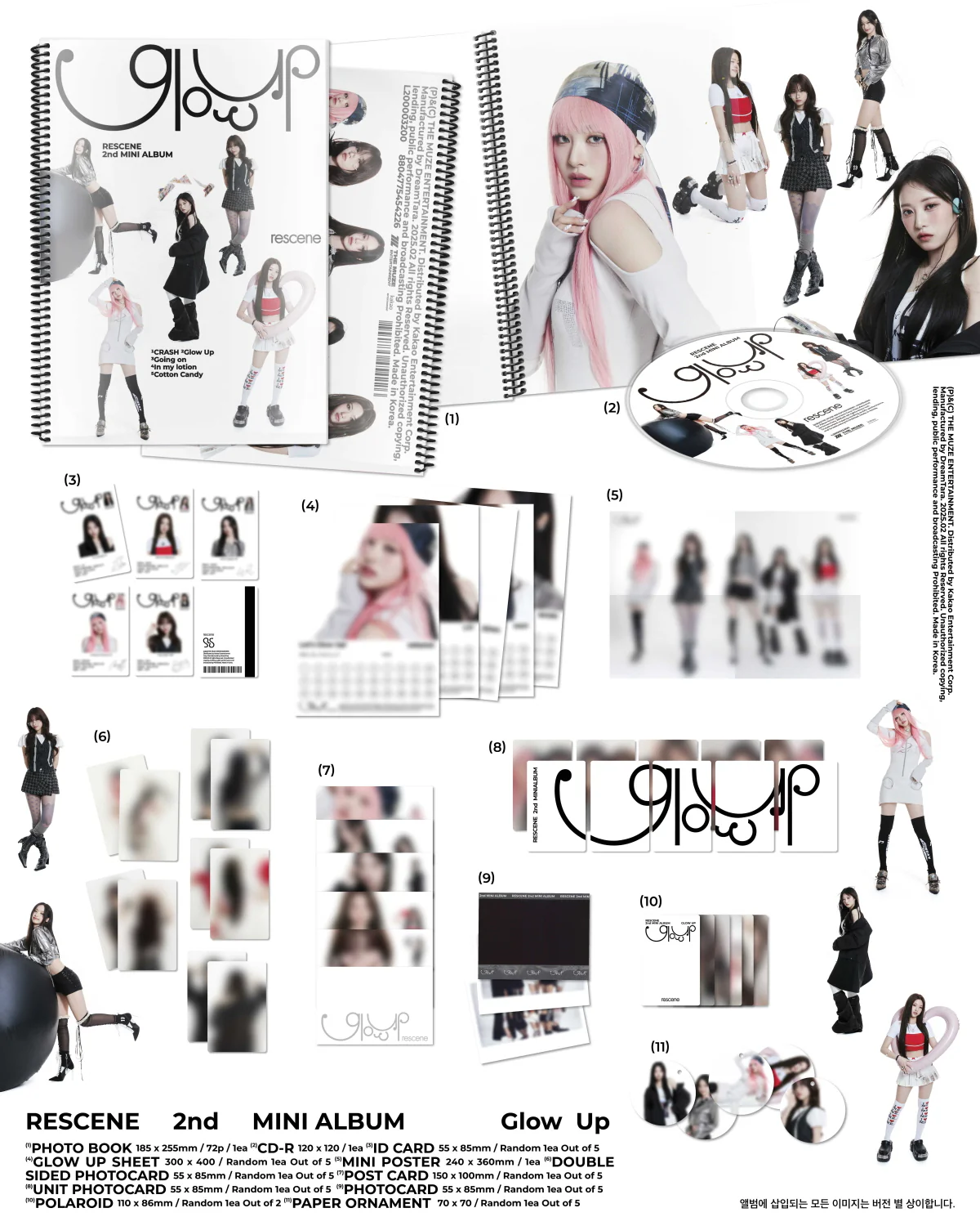 RESCENE - Glow Up (2nd Mini Album) - Image 2