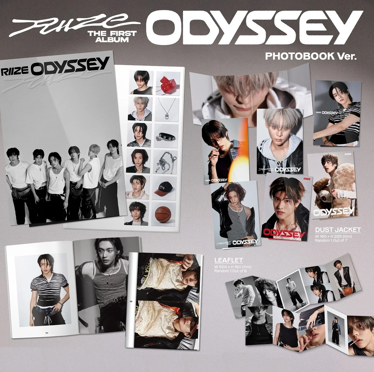 RIIZE - ODYSSEY [PHOTOBOOK Ver.] 1st Album - Image 2