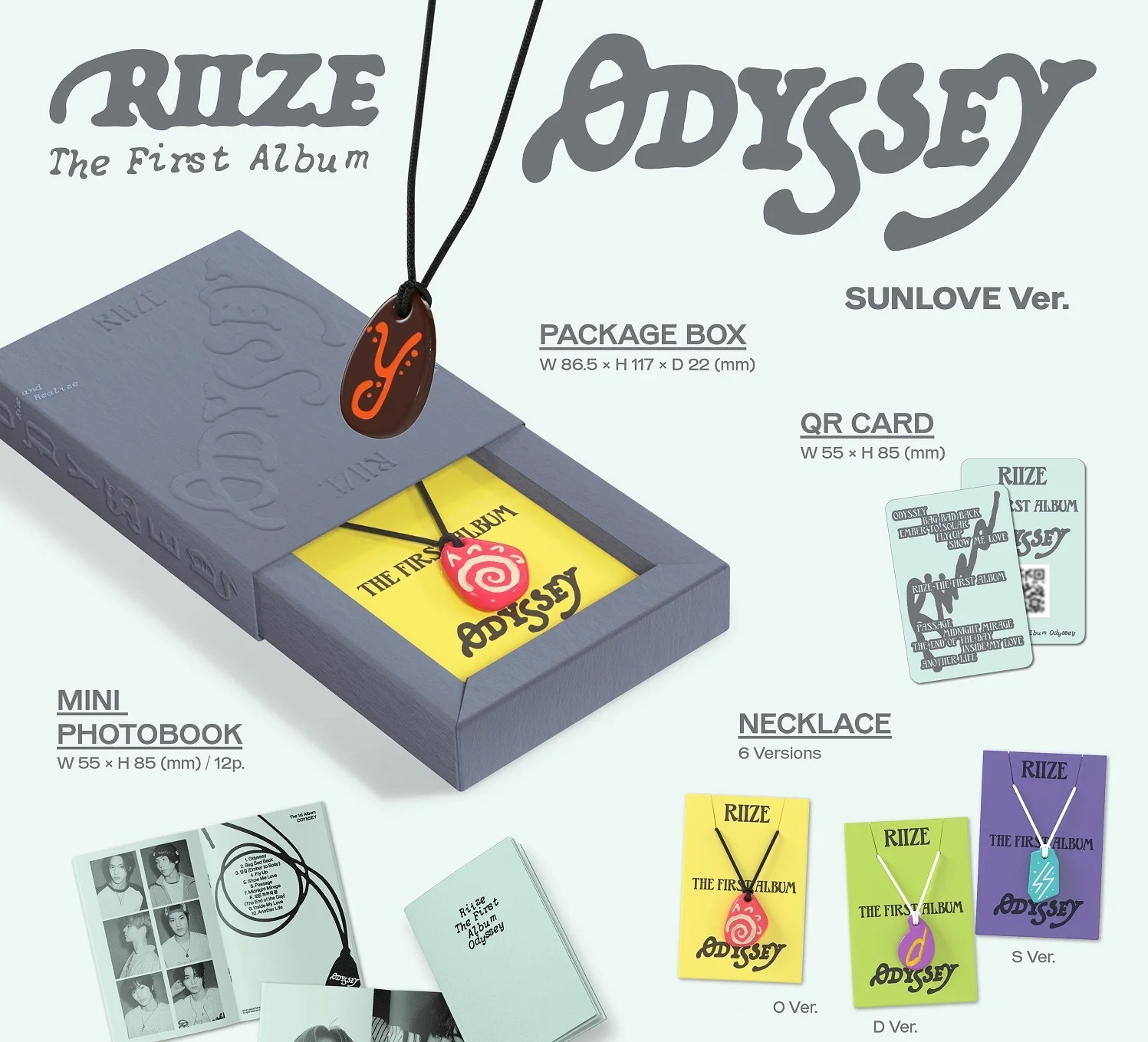 Riize - Vol.1 Odyssey Sunlove Limited Edition - Image 2