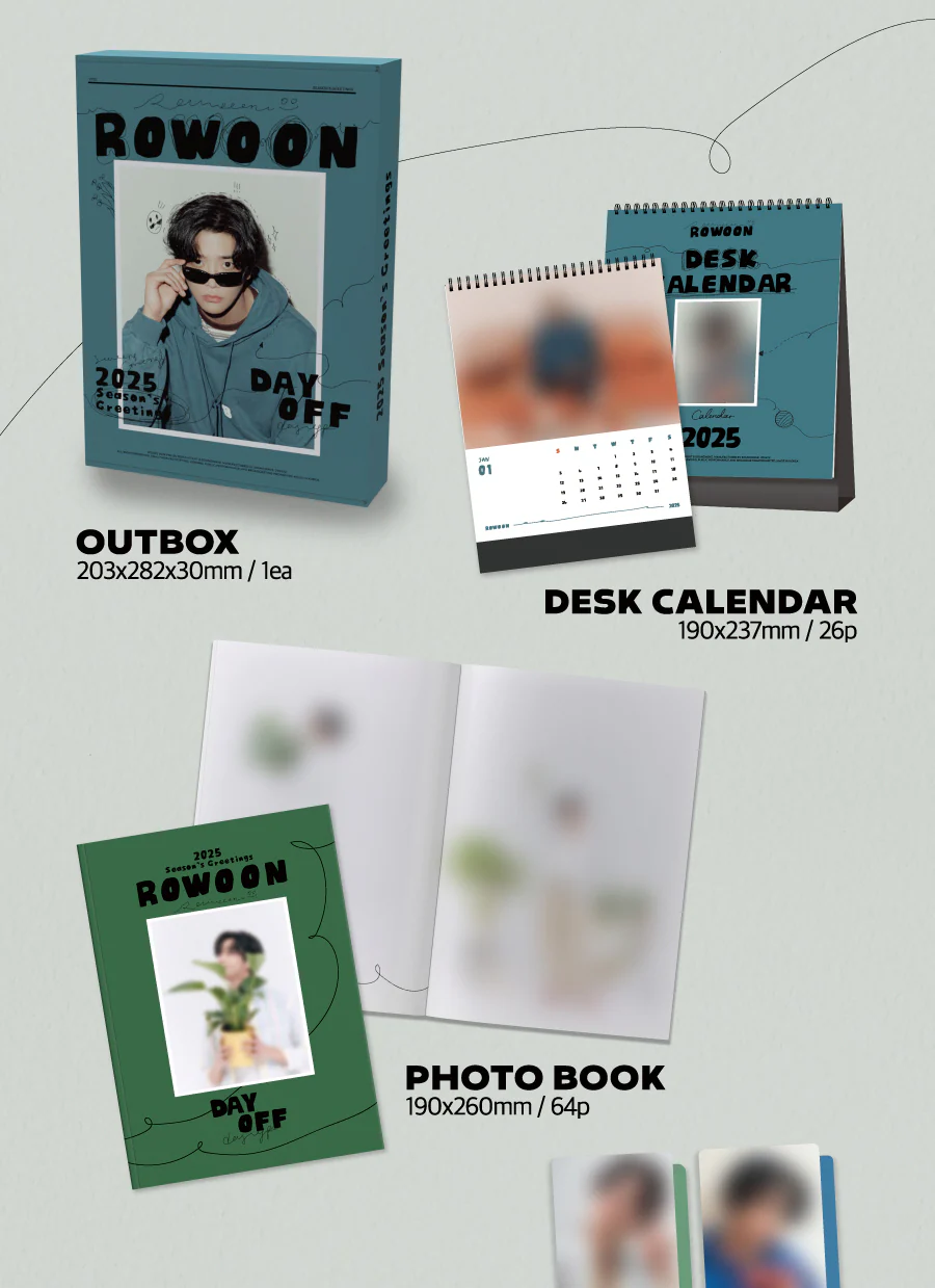 RO WOON 2025 SEASON’S GREETINGS - DAY OFF - Image 3