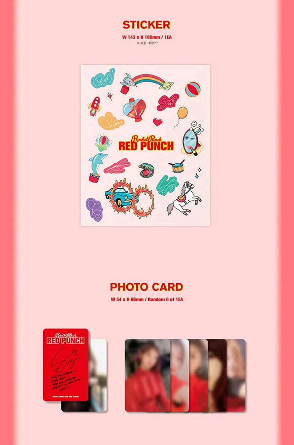 Rocket Punch - RED PUNCH (2nd Mini Album) Album - Image 7