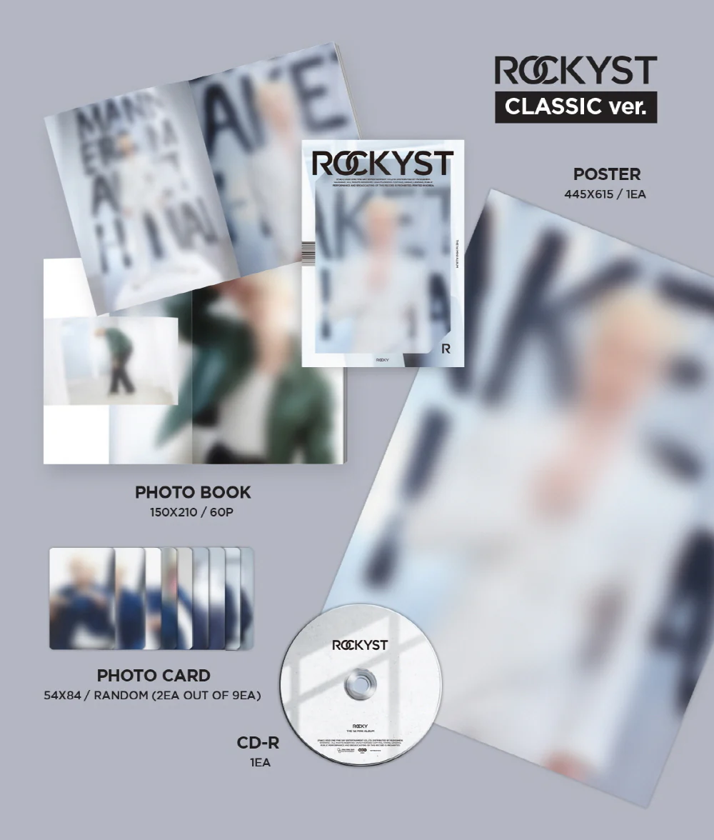 ROCKY - ROCKYST (1st Mini Album) CD - Image 3