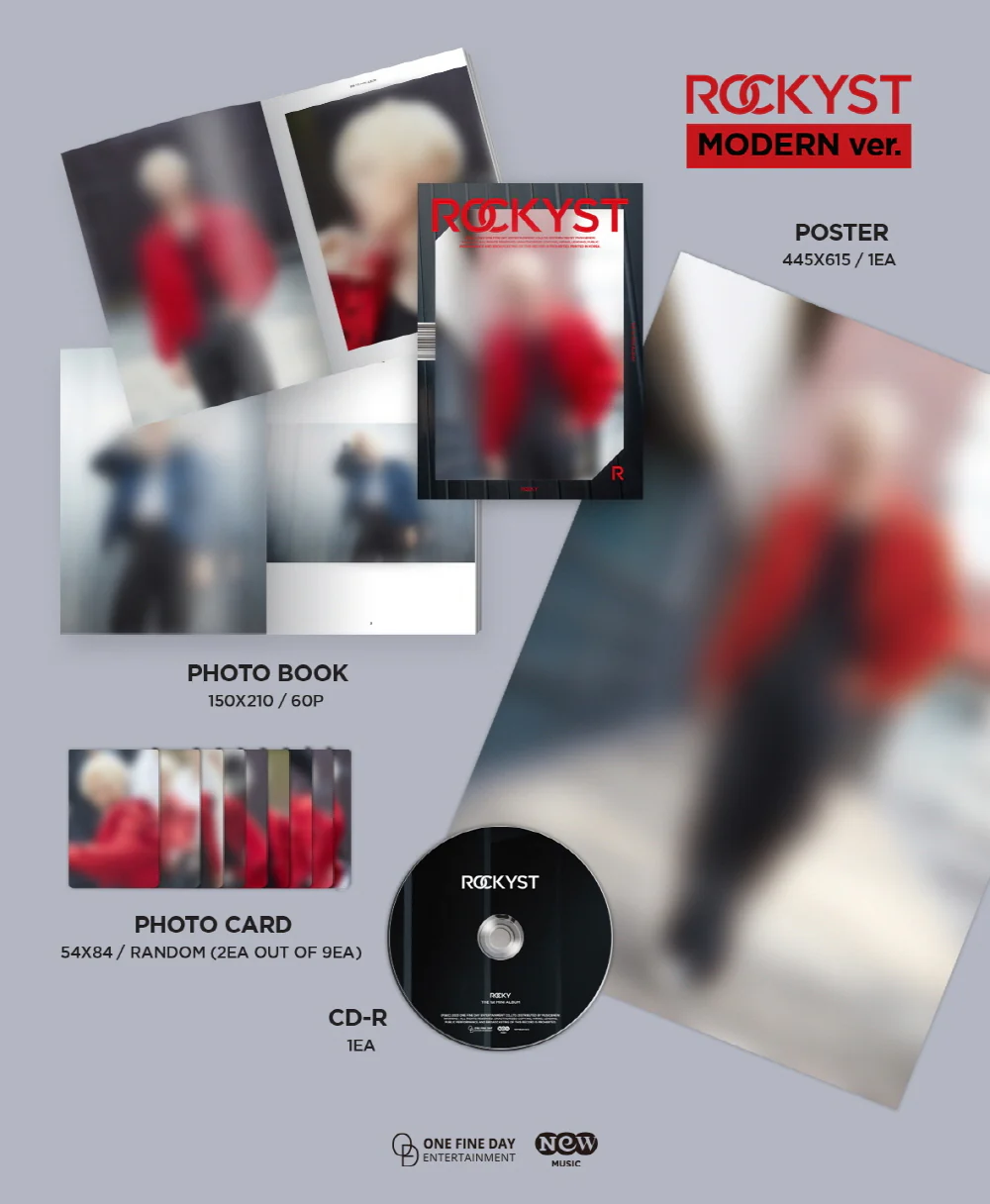 ROCKY - ROCKYST (1st Mini Album) CD - Image 4