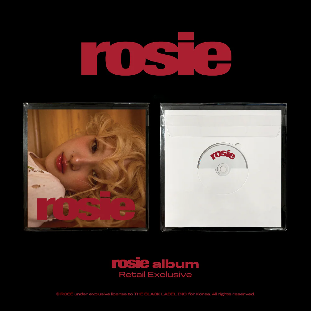ROSE BLACKPINK - first studio album rosie [Retail Exclusive]