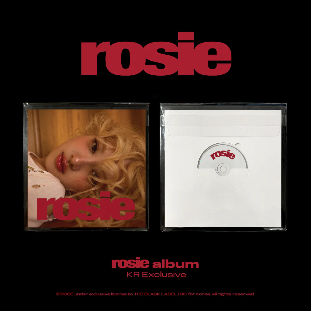 ROSE BLACKPINK - first studio album rosie [KR Exclusive]