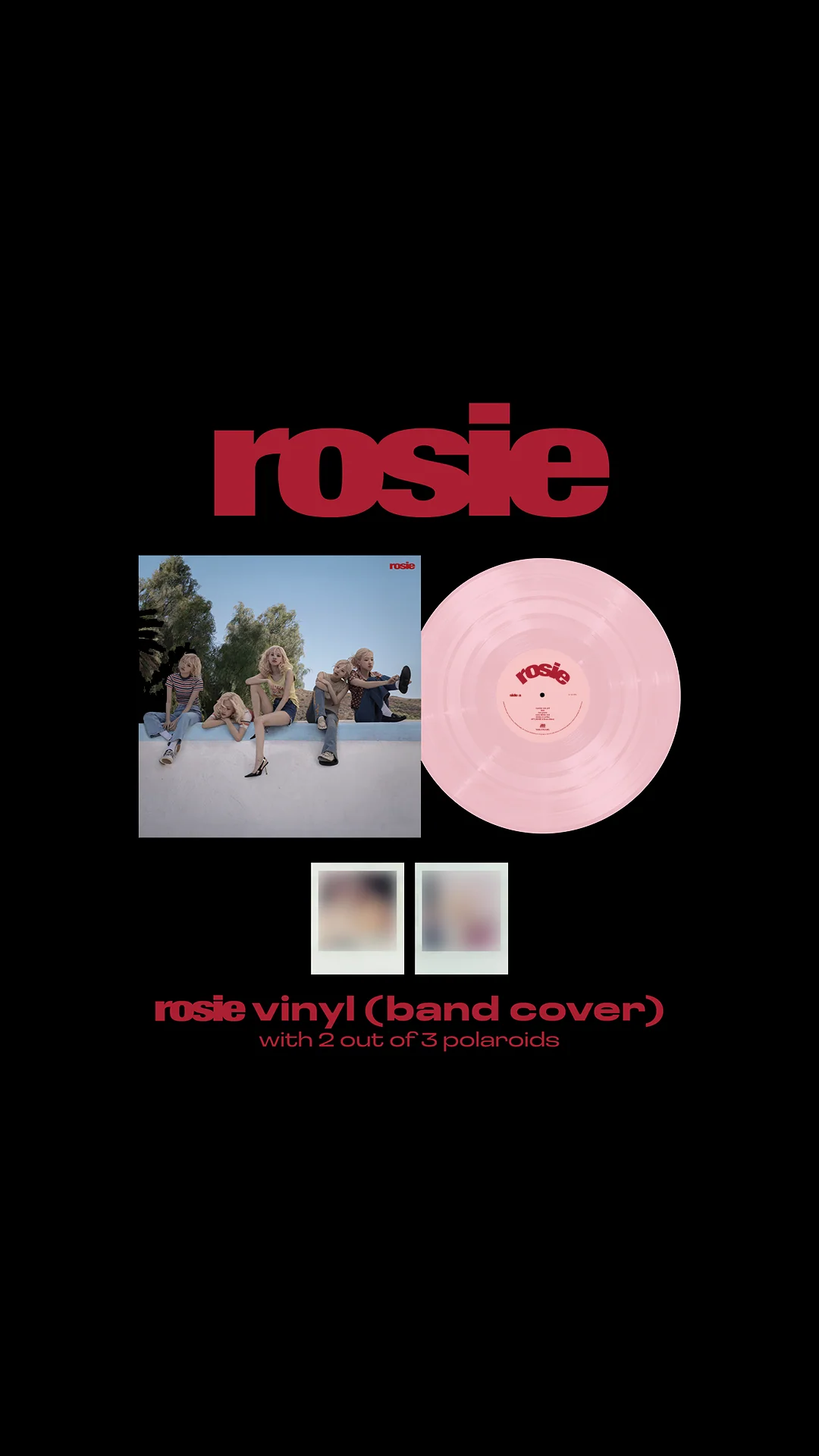 ROSÉ ROSE - first studio album rosie [vinyl LP] - Image 2