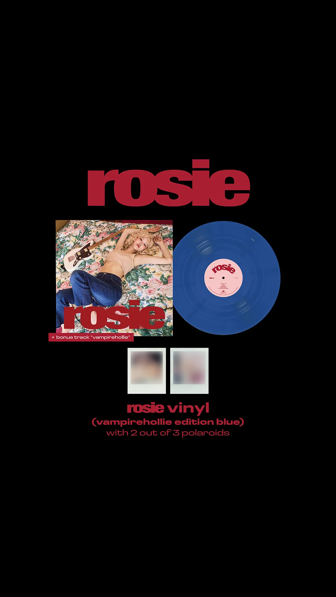 ROSÉ ROSE - first studio album rosie [vinyl LP] - Image 4