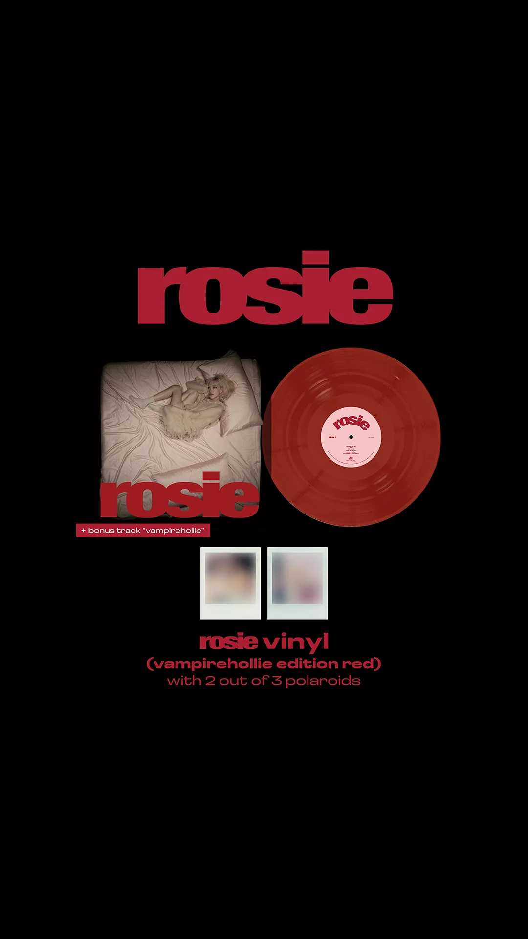 ROSÉ ROSE - first studio album rosie [vinyl LP] - Image 8