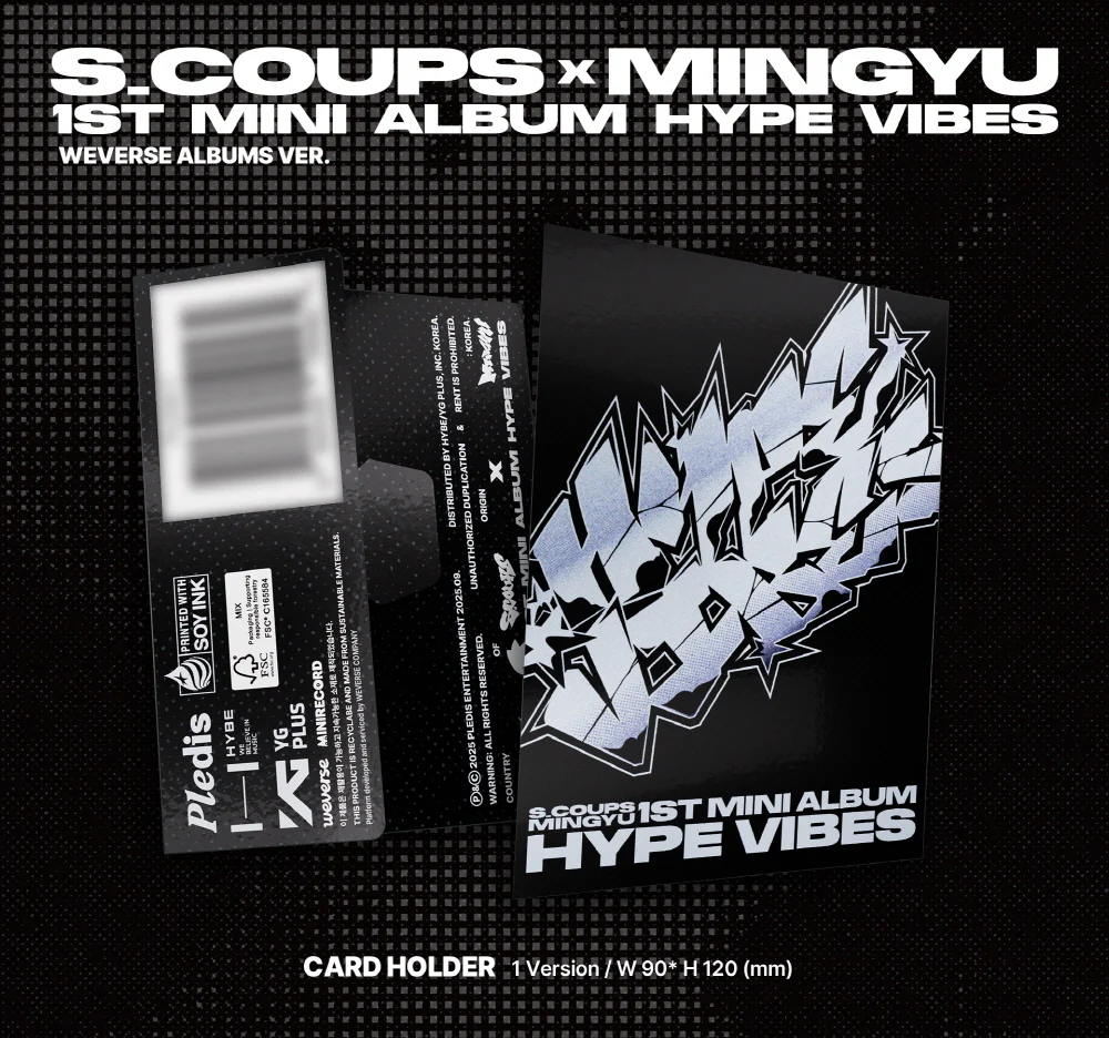 S.COUPS X MINGYU - 1st Mini Album HYPE VIBES [Weverse Albums ver.] - Image 2