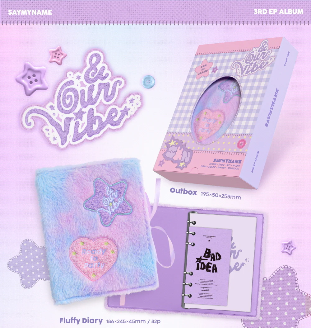 Say My Name - 3rd EP &Our Vibe Our Vibe version CD - Image 2