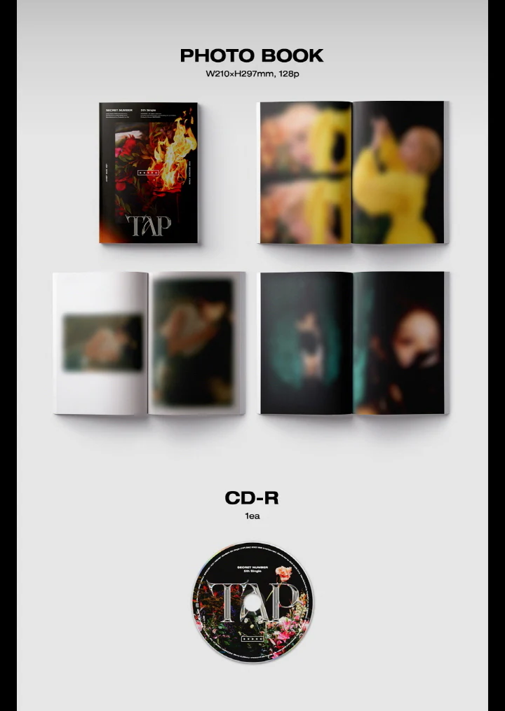 SECRET NUMBER - 5th Single Album TAP CD - Image 3