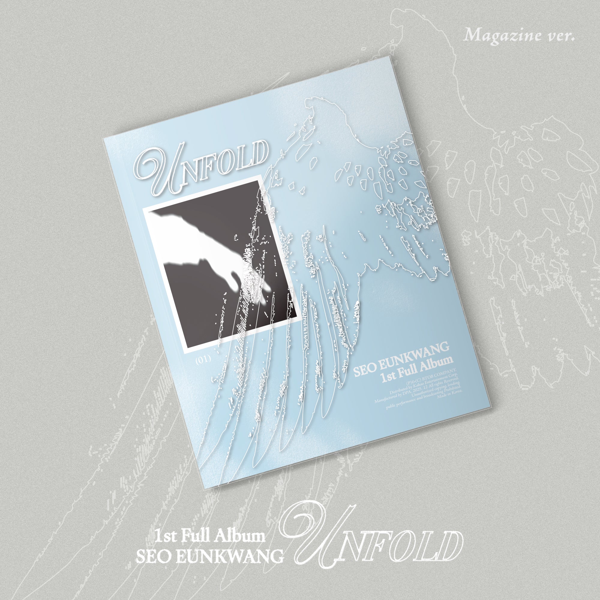 Seo Eun Kwang - Vol.1 Unfold Magazine version CD