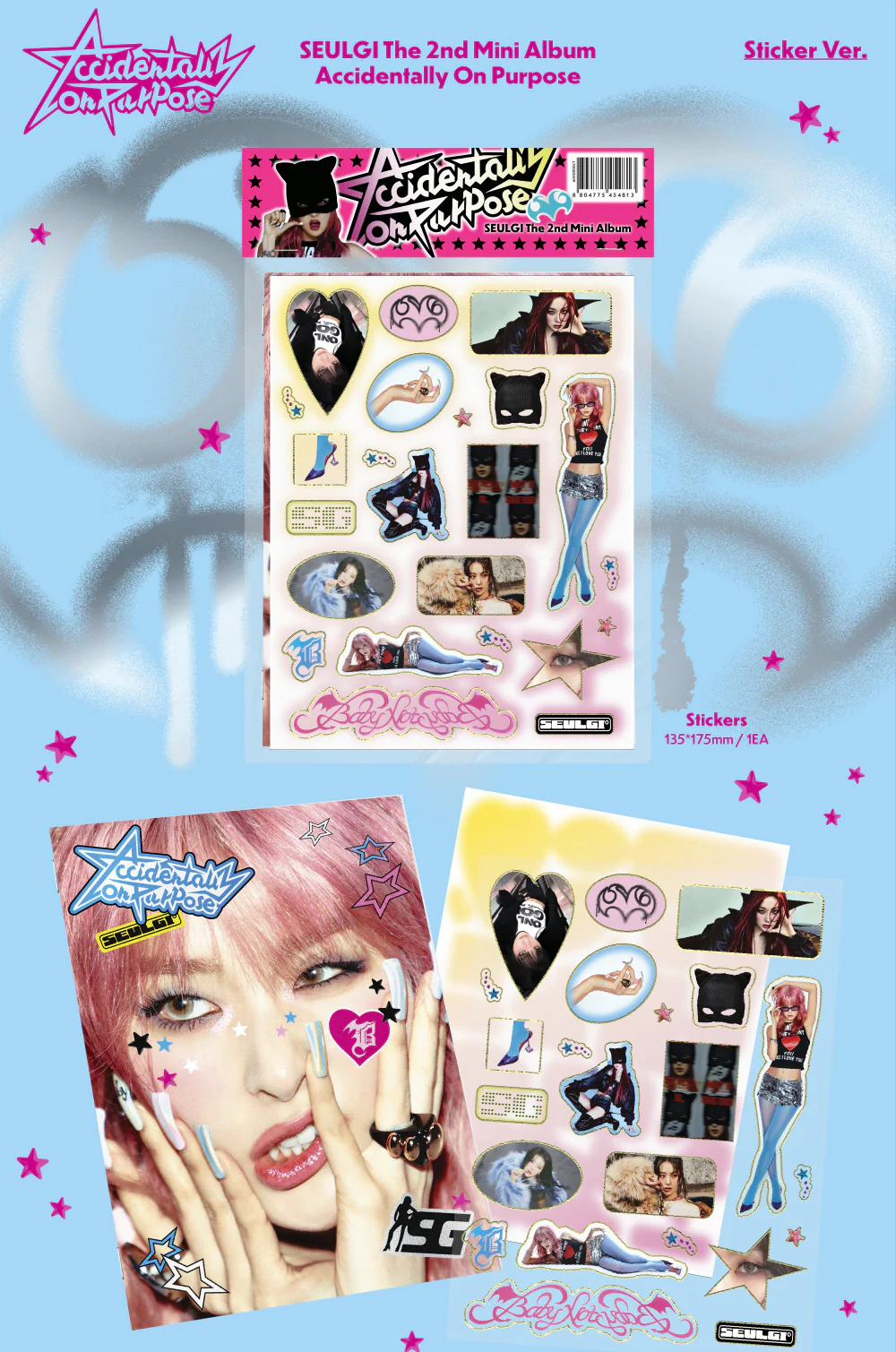 SEULGI - 2nd Mini Album Accidentally On Purpose [Sticker Ver.] - Image 2