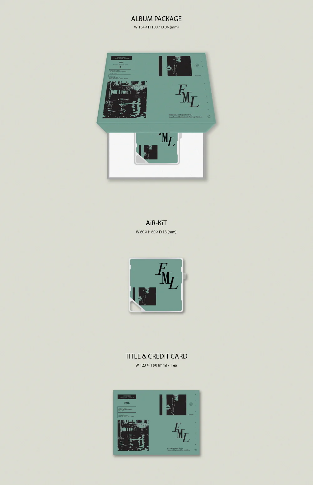SEVENTEEN - 10th Mini Album FML [KiT Ver.] - Image 3