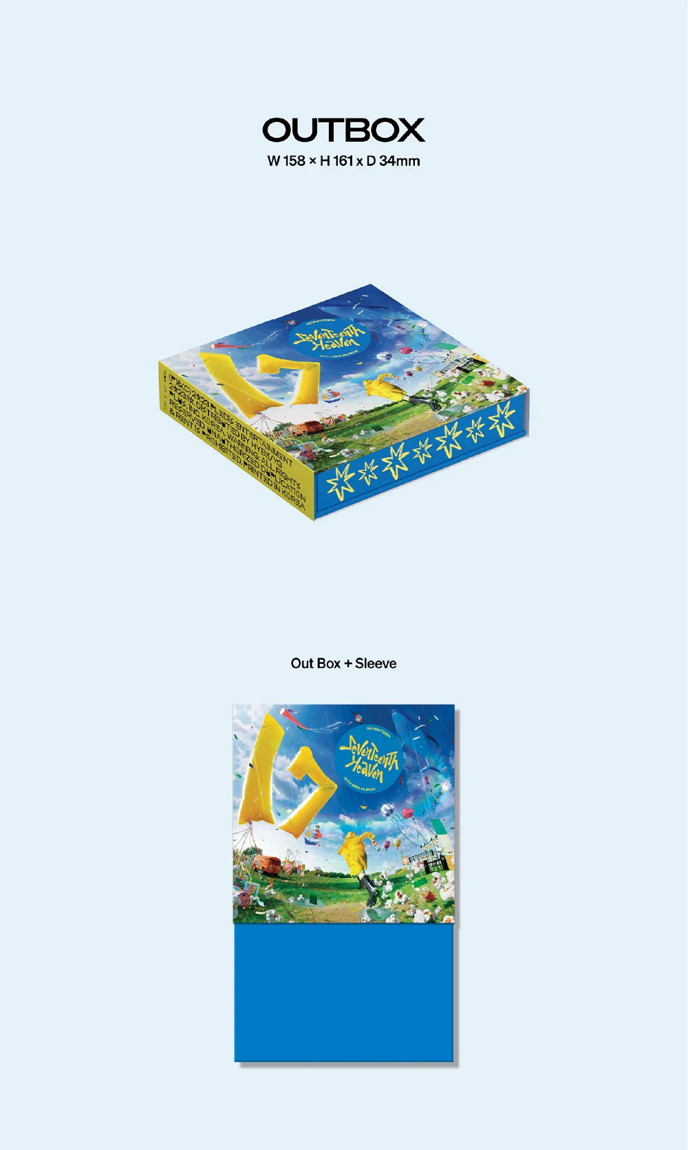 SEVENTEEN - 11th Mini Album SEVENTEENTH HEAVEN Carat - Image 3