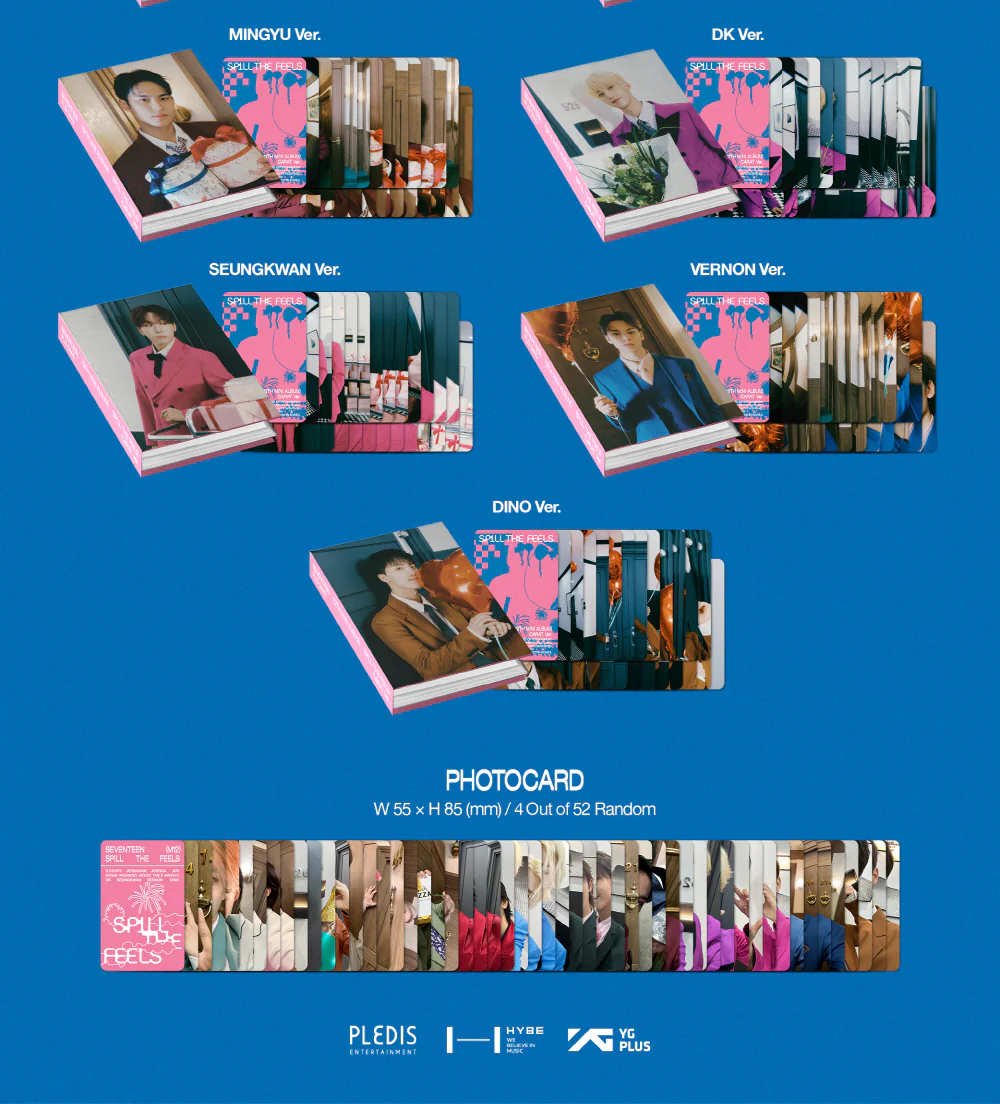 SEVENTEEN - 12th Mini Album Spill The Feels Carat ver. - Image 4