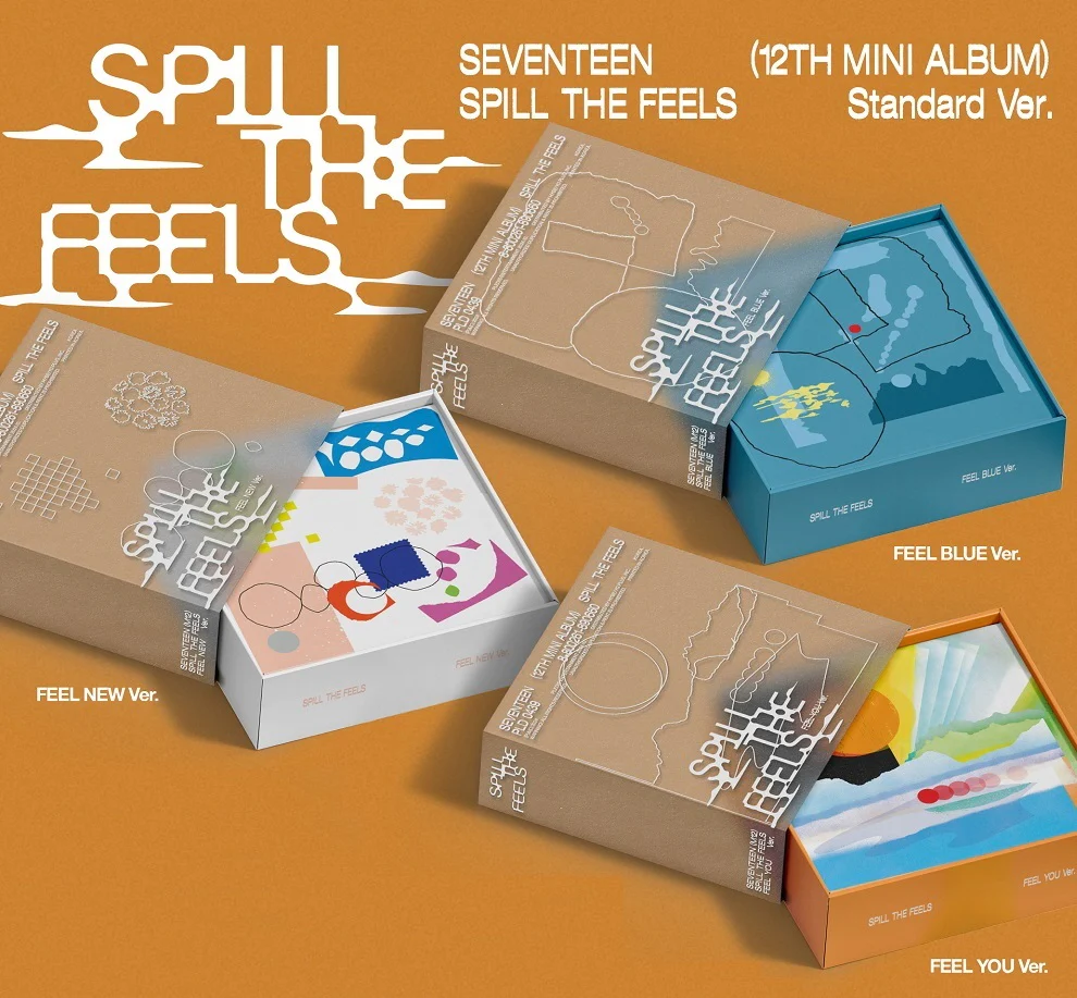 SEVENTEEN - SPILL THE FEELS [Standard ver.] 12th Mini Album - Image 2