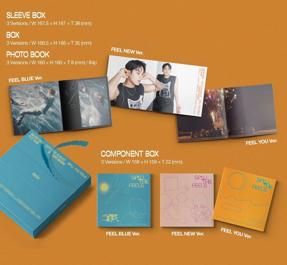 SEVENTEEN - SPILL THE FEELS [Standard ver.] 12th Mini Album - Image 3