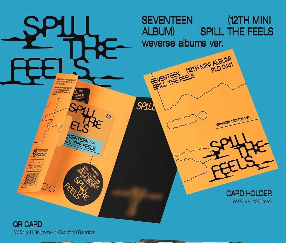 SEVENTEEN - SPILL THE FEELS [Weverse Albums ver.] 12th Mini Album - Image 2