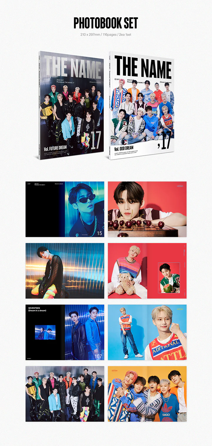 SEVENTEEN - 2022 SVT PHOTOBOOK THE NAME;17 - Image 3