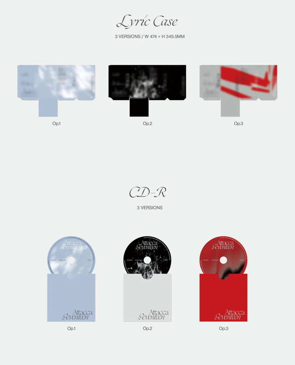 SEVENTEEN - Attacca +Free Gift [9th mini] - Image 3