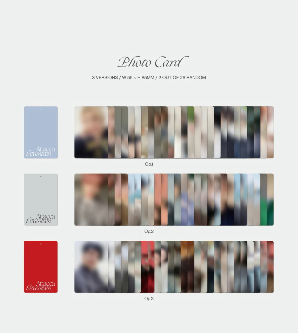 SEVENTEEN - Attacca +Free Gift [9th mini] - Image 6